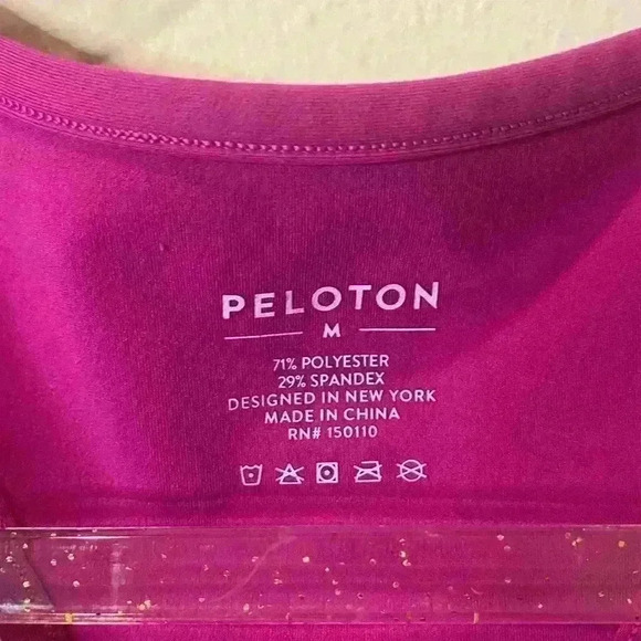 Peloton Pink Racerback top - Picture 3 of 3